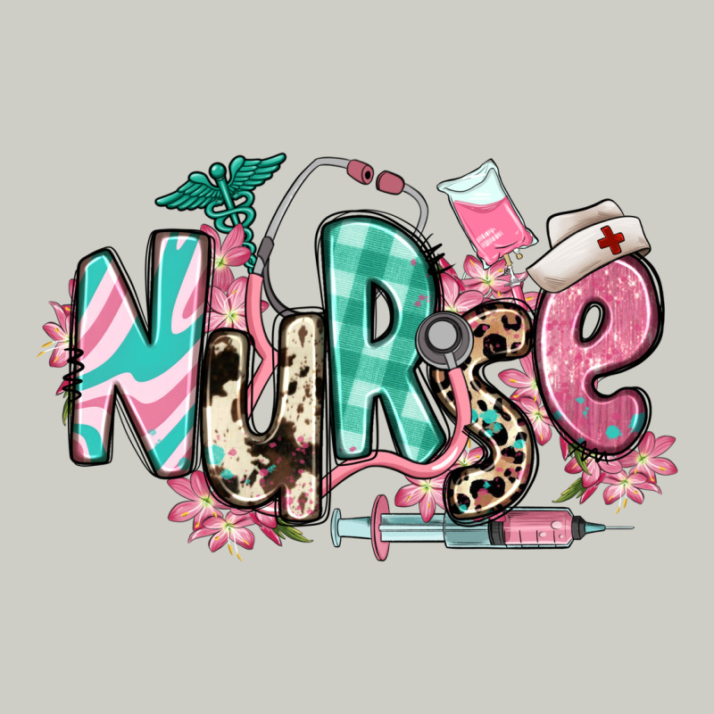 Floral Nurse Heavyweight Hoodie by RanaPortraitStore | Teevron