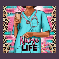 Nurse Life Afro Woman Heavyweight Hoodie | Teevron