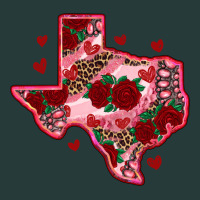 Valentine' S Day Texas Map With Roses Premium Sweatshirt | Teevron