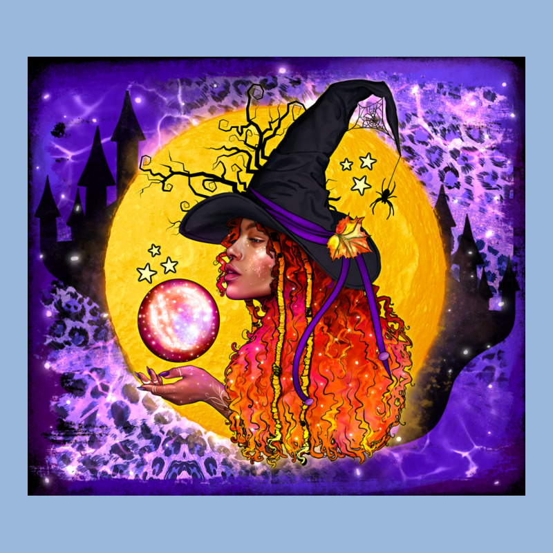 Witch With Crystal Ball Tumbler Premium Hoodie by BundleAndBundleShop | Teevron