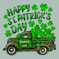 Happy St. Patricks Day Shamrock Farm Truck Heavyweight Hoodie | Teevron