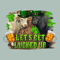 Lets Get Lucked Up Charolais And Black Angus Bull Heavyweight Hoodie | Teevron
