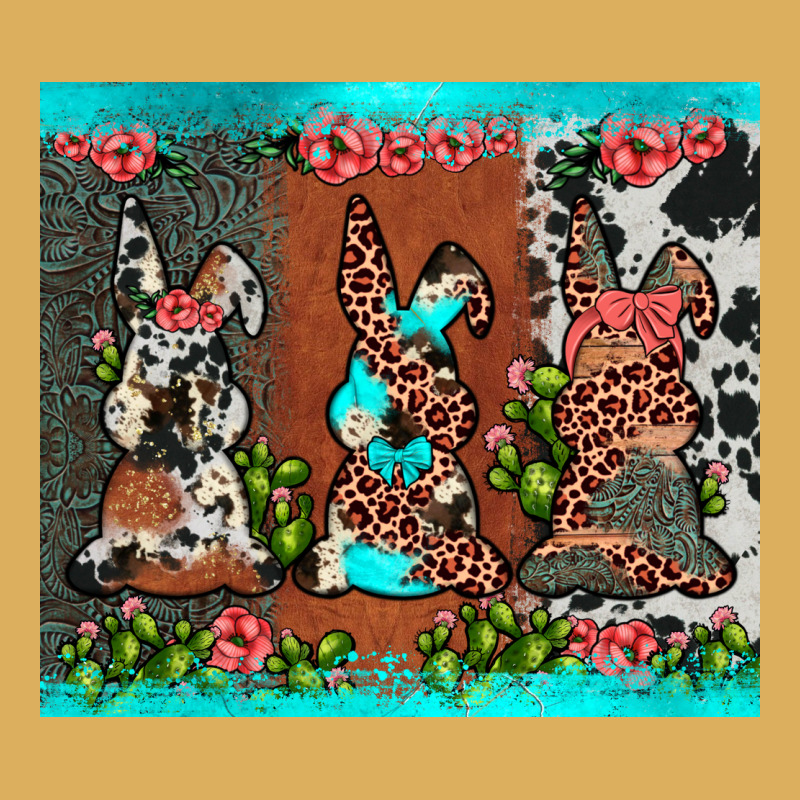 Easter Bunny's Leopard Cowhide Cactus Premium Hoodie by JahusDesignShop | Teevron