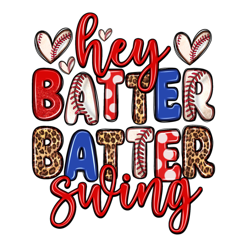 Hey Batter Batter Swing Premium Sweatshirt by Zillion Design Studio | Teevron