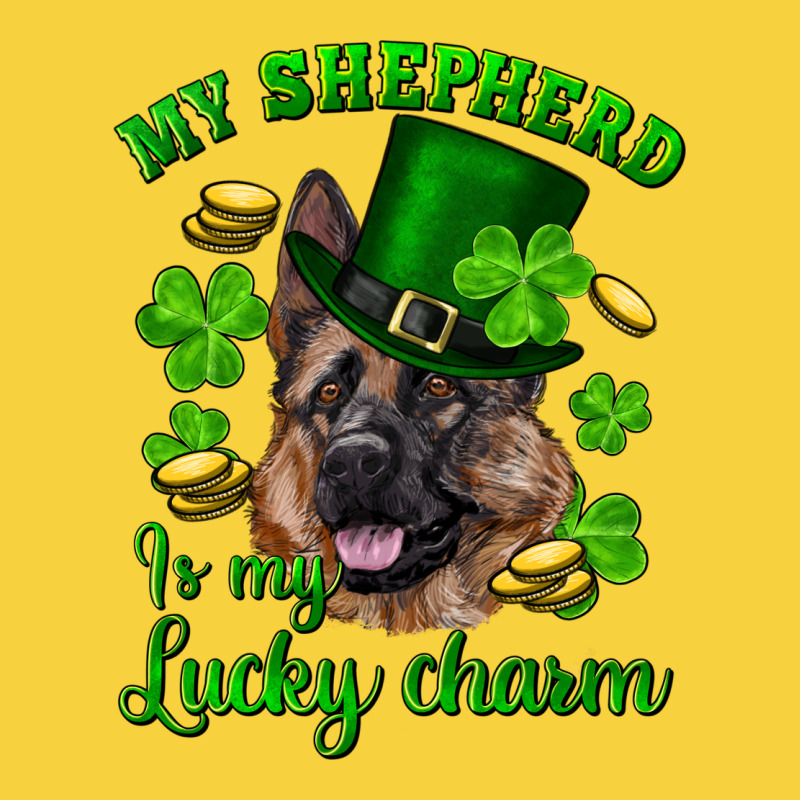St.patrick's Day My Shepherd Is My Lucky Charm Premium Sweatshirt by RanaPortraitStore | Teevron