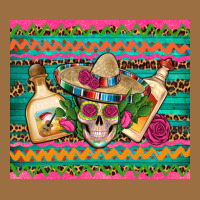 Mexican Tequila Skull Roses Cactus Sombrero Vintage Tee | Teevron