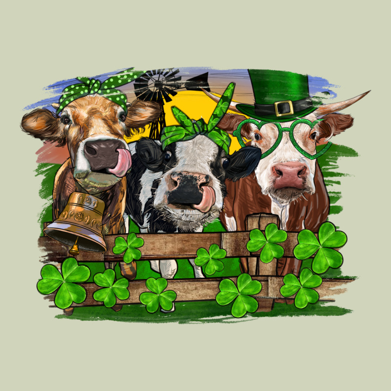 St Patricks Day Heifers Heavyweight Hoodie by RanaPortraitStore | Teevron