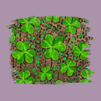 St Patricks Day Shamrock And Leopard Distressed Ba Heavyweight Hoodie | Teevron