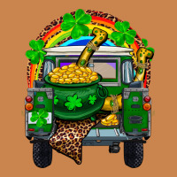 St Patricks Day Truck With Pot Of Gold Horseshoe A Heavyweight Hoodie | Teevron