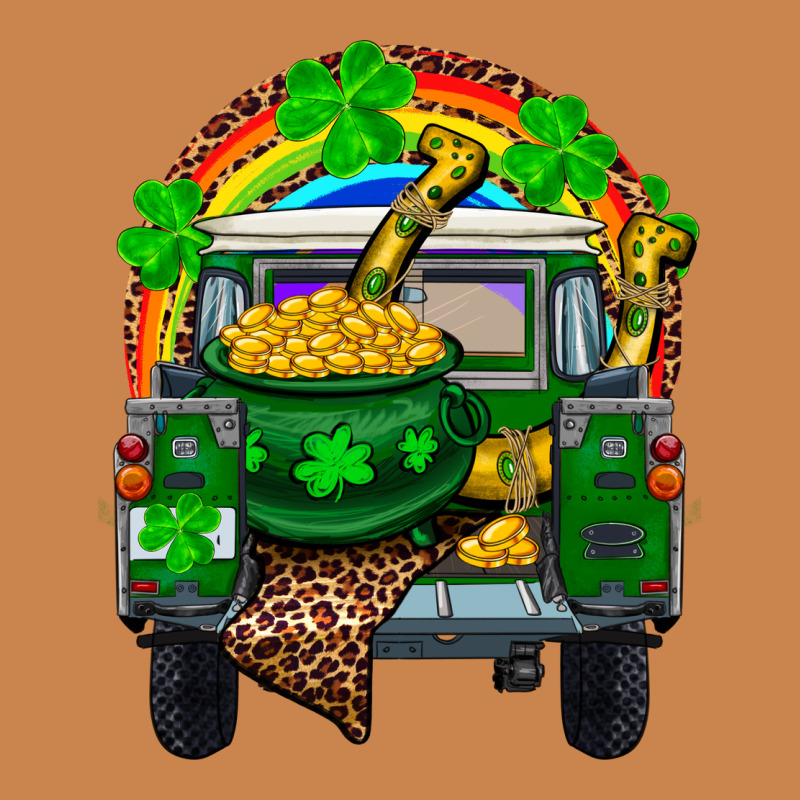 St Patricks Day Truck With Pot Of Gold Horseshoe A Heavyweight Hoodie by RanaPortraitStore | Teevron
