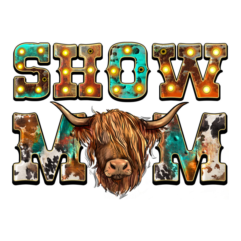 Show Mom Scottish Cattle Classic Tee by BarkalooDesign | Teevron