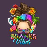 Messy Bun Summer Vibes Heavyweight Hoodie | Teevron