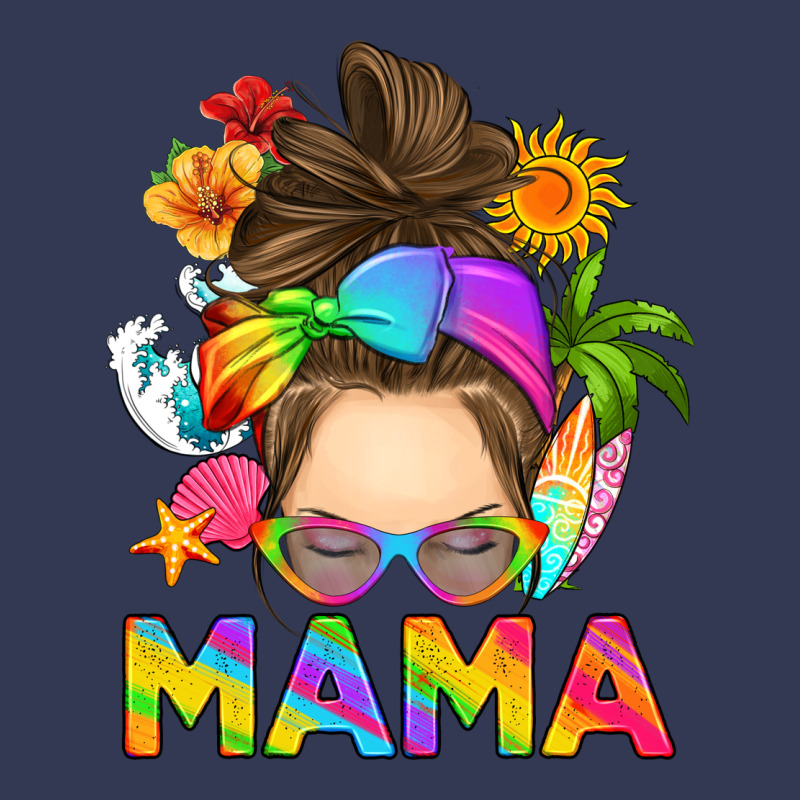 Messy Bun Mama Summer Heavyweight Hoodie by RanaPortraitStore | Teevron