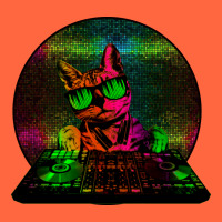 House Cat (rainbow Dj Kitty) Premium Hoodie | Teevron