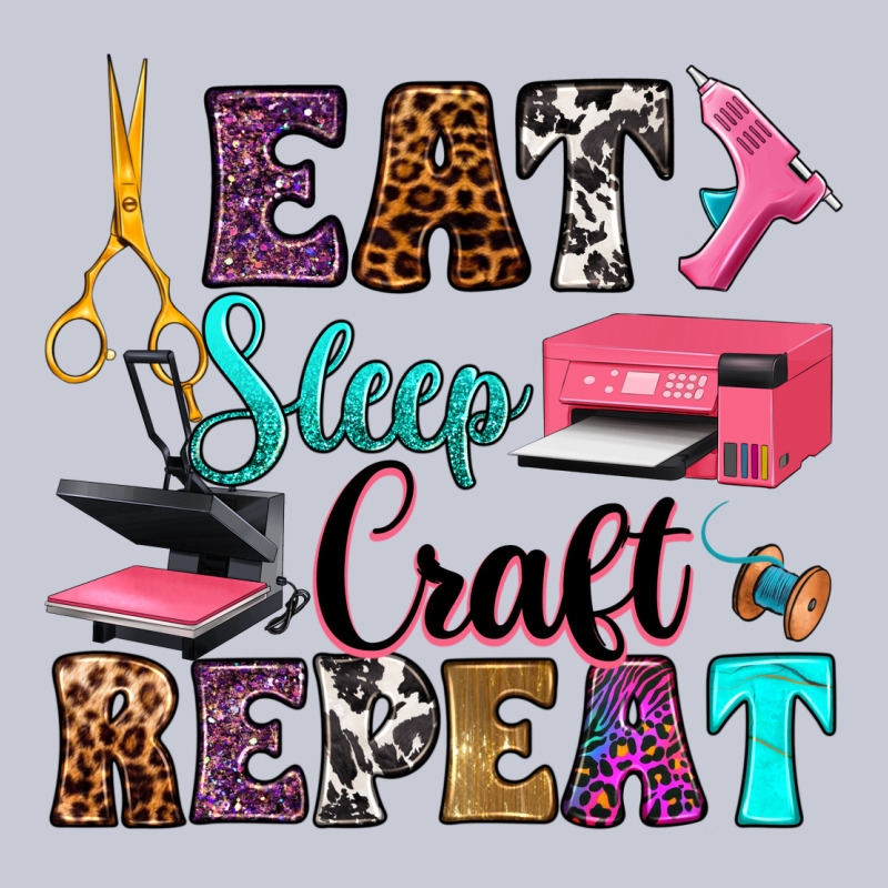 Eat Sleep Craft Repeat Heavyweight Hoodie by RanaPortraitStore | Teevron