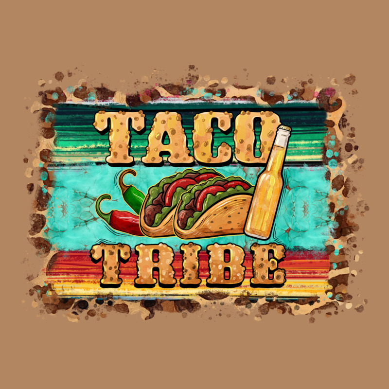 Taco Tribe Western Background Long Sleeve Tee by BarkalooDesign | Teevron