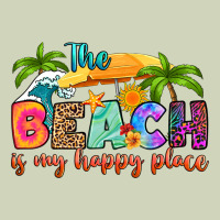 The Beach Is My Happy Place Heavyweight Hoodie | Teevron