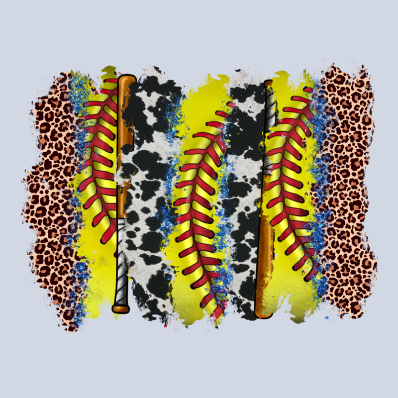 Softball Brushstroke Premium Sweatshirt by Zillion Design Studio | Teevron