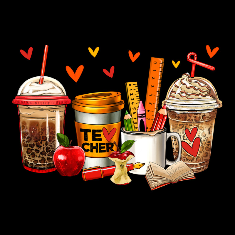 Teacher Coffee Cups Urban Hoodie by Jasminsmagicworld | Teevron
