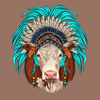 Hereford Indian Headdress Premium Hoodie | Teevron