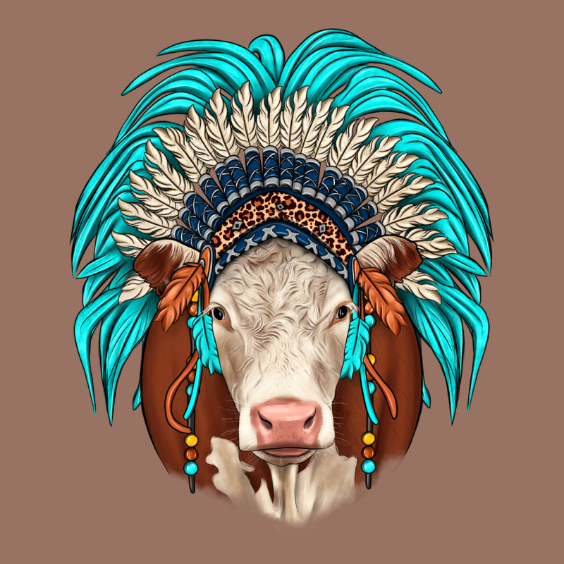 Hereford Indian Headdress Premium Hoodie by JahusDesignShop | Teevron
