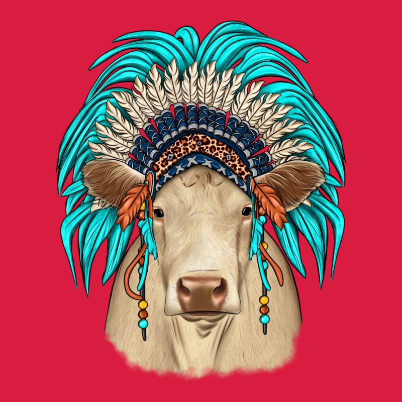 Charolais Indian Headdress Premium Hoodie by JahusDesignShop | Teevron