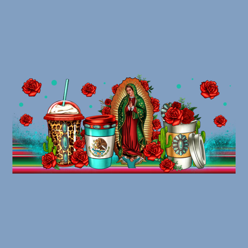 Lady Of Guadalupe Coffee Cups Libbey Glass Urban Hoodie by Jasminsmagicworld | Teevron
