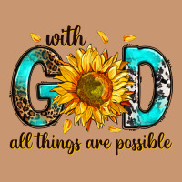 With God All Things Possible Heavyweight Hoodie | Teevron
