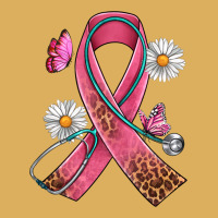 Cancer Ribbon Stethoscope Daisy Butterfly Premium Hoodie | Teevron