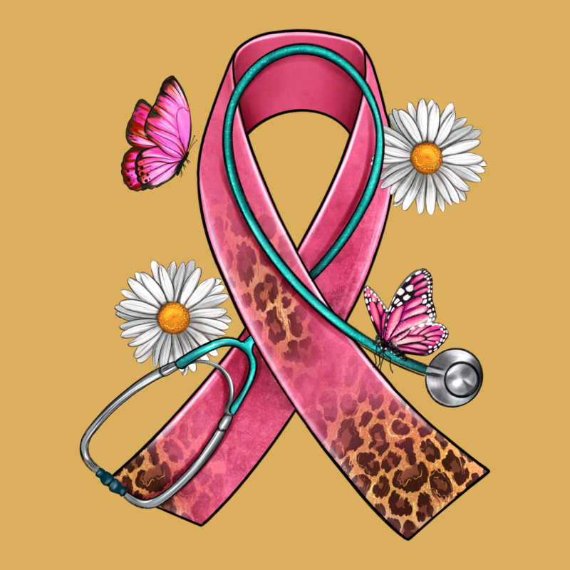 Cancer Ribbon Stethoscope Daisy Butterfly Premium Hoodie by Artiststas | Teevron
