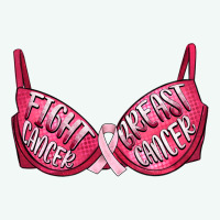 Fight Cancer Breast Cancer Bra Premium Hoodie | Teevron