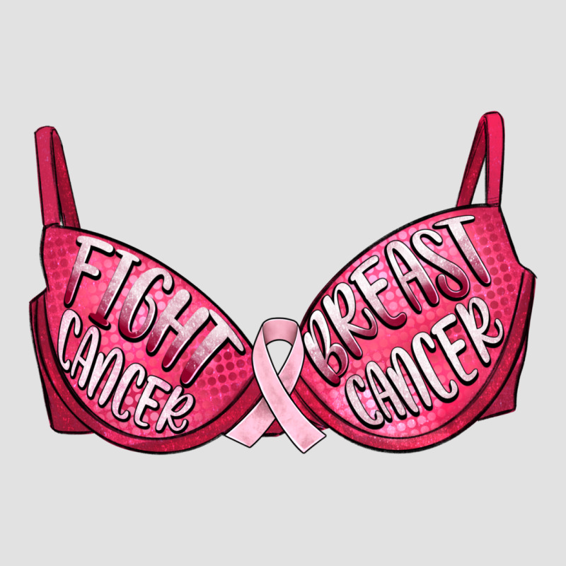 Fight Cancer Breast Cancer Bra Premium Hoodie by Artiststas | Teevron