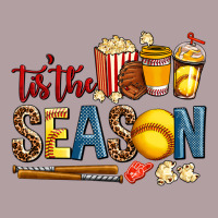 Tis The Season Softball Vintage Hoodie | Teevron