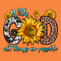 With God All Things Are Possible Sunflower Premium Sweatshirt | Teevron