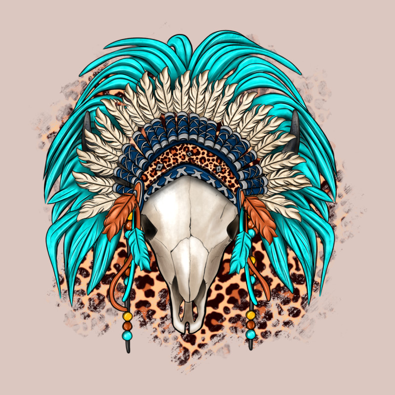 Bull Skull Indian Headdress Premium Hoodie by JahusDesignShop | Teevron