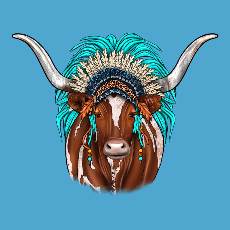 Texas Longhorn Indian Headdress Premium Hoodie by JahusDesignShop | Teevron