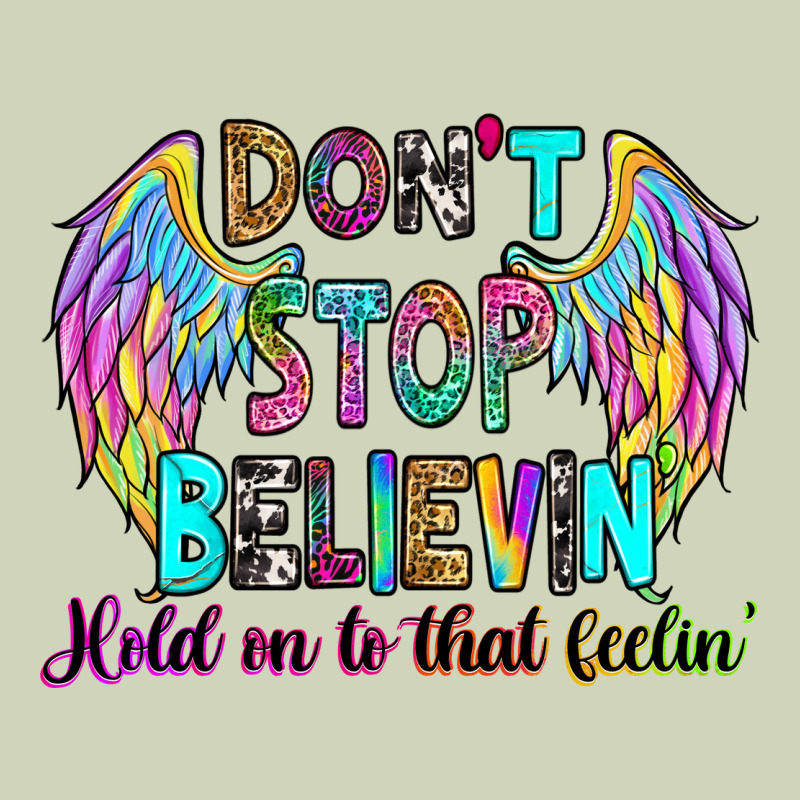 Don't Stop Believin' Hold On To That Feelin' Heavyweight Hoodie by RanaPortraitStore | Teevron