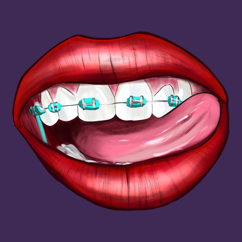 Lips Dental Braces Premium Hoodie by Artiststas | Teevron