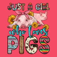 Just A Girl Who Loves Pigs Premium Sweatshirt | Teevron