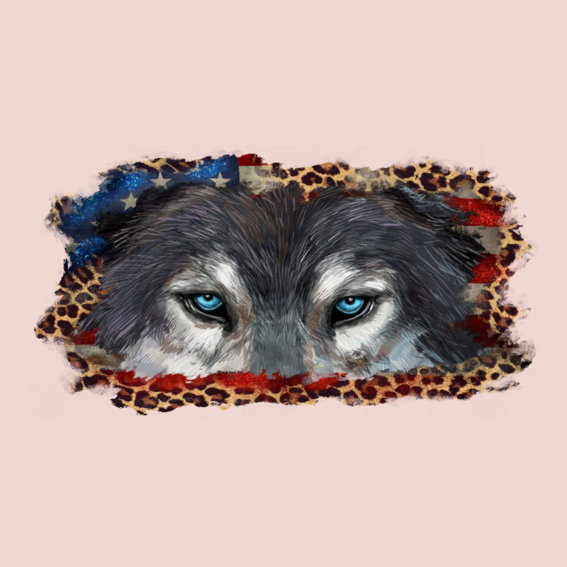 Wolf Eyes American Flag Premium Sweatshirt by RanaPortraitStore | Teevron