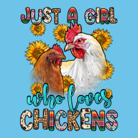Just A Girl Who Loves Chickens Premium Sweatshirt | Teevron