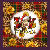 Joy To The World Christmas Cow Premium Tee | Teevron