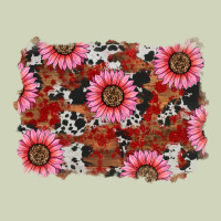 Valentines Day Sunflowers Leopard Cowhide Backgrou Heavyweight Hoodie | Teevron