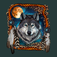 Wolf And Feathers Premium Sweatshirt | Teevron