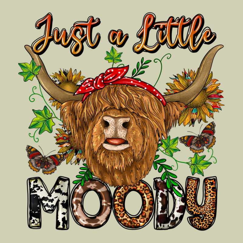 Just A Little Moody Heavy Core Tee by CowhideDigitalArt | Teevron