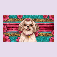 Western Shih Tzu License Plate Design Premium Hoodie | Teevron