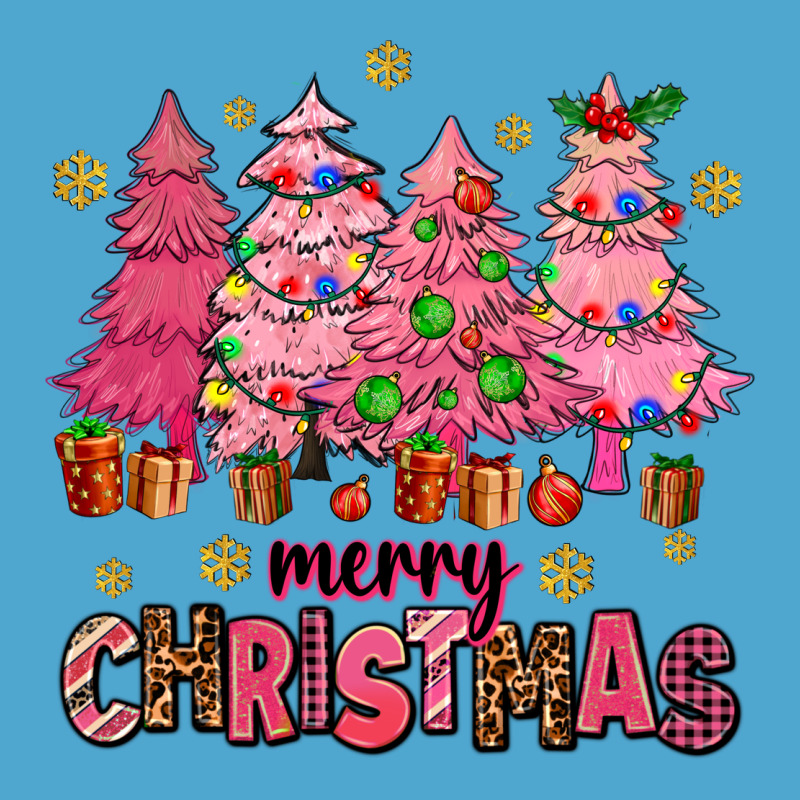 Pink Christmas Trees Premium Hoodie by AdoDesignShop | Teevron