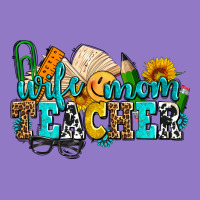 Wife Mom Teacher With Sunflowers Urban Hoodie | Teevron