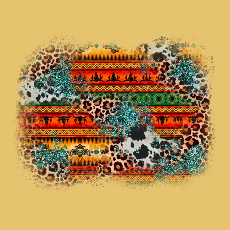 Leopard Aztec Background Premium Sweatshirt by Zillion Design Studio | Teevron