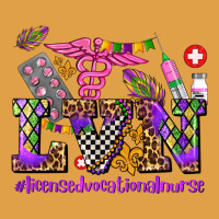 Mardi Gras  Lvn Licensed Vocational Nurse Premium Hoodie | Teevron